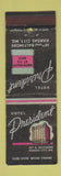 Matchbook Cover - Hotel President Kansas City MO WEAR