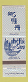 Matchbook Cover - Hot Fish Shop Stevens Point WI