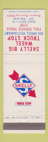 Matchbook Cover - Skelly oil gas Truck Stop Douglas WY