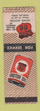 Matchbook Cover - Phillips 66 oil gas Mickel Motors Harlan IA