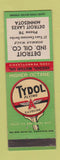 Matchbook Cover - Tydol oil gas Flying A Detroit Lakes MN low phone #