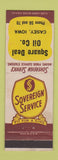 Matchbook Cover - Sovereign oil gas Square Deal Casey IA low phone #