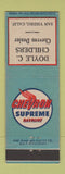 Matchbook Cover - Doyle Childers Chevron oil gas San Ysidro