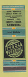 Matchbook Cover - Therrien's Tydol Veedol oil gas Gardner MA low phone #