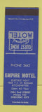 Matchbook Cover - Empire Motel Crestcent City CA low phone #