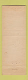 Matchbook Cover - Hane Beer Liquor Frederick MD low phone #