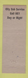 Matchbook Cover - Lure Cafe Searcy AR low phone #