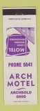 Matchbook Cover - Arch Motel Archbold OH