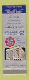 Matchbook Cover - Lewis Knepper Farm Bureau Insurance Huntingdon PA low phone #