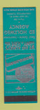 Matchbook Cover - Ed Holzweg Insurance Collinsville IL low phone #