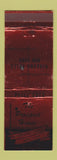 Matchbook Cover - The Prospect House Niagara Falls NY WEAR