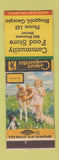 Matchbook Cover - Community Food Store Ringgold GA low phone # Bill Plemons