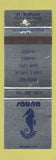 Matchbook Cover - Sauna Hippocampe Quebec QC seahorse WEAR
