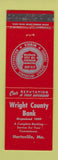 Matchbook Cover - Wright County Bank Hartsville MO