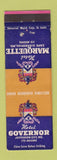 Matchbook Cover - Hotel Marquette Governor Jefferson City MO Cape Girardeau