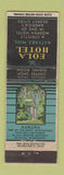 Matchbook Cover - Eola Hotel Natchez MS WEAR