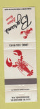 Matchbook Cover - Byram's Lobster House Richmond VA WEAR
