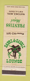 Matchbook Cover - Prentiss Motel Natchez MS WEAR