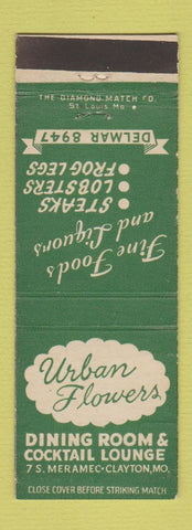 Matchbook Cover - Urban Flowers Clayton MO