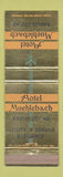 Matchbook Cover - Hotel Muehlebach Kansas City MO