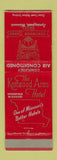Matchbook Cover - Kentwood Arms Hotel Springfield MO WEAR