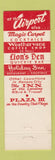 Matchbook Cover - Four Winds Restaurant Airport Kansas City MO WEAR