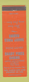 Matchbook Cover - Shady Pines Cabins Spearfish SD ORANGE