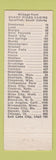 Matchbook Cover - Shady Pines Cabins Spearfish SD ORANGE