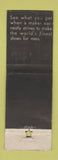 Matchbook Cover - Nunn Bush Men's Shoes Potter Shoe Huron SD WEAR