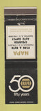 Matchbook Cover - NAPA Auto Parts Spearfish SD WEAR Deadwood