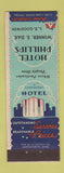 Matchbook Cover - Hotel Phillips Winner SD LE Goodwin