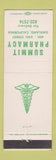 Matchbook Cover - Summit Pharmacy Drug Oakland CA