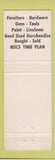 Matchbook Cover - Bargain Barn Ashville NY furniture