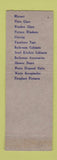 Matchbook Cover - Amthor Glass and Mirror Buffalo NY