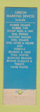 Matchbook Cover - Gibson Marking Devices Stamps Seals Stencils Buffalo NY