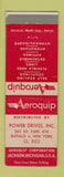 Matchbook Cover - Aeroquip Auto Parts Power Drives Buffalo NY WEAR