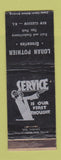 Matchbook Cover - Loran Pothier Grocery New Gladgow NS WORN