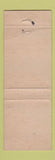 Matchbook Cover - City Drug Fort Collins Colorado WEAR YELLOW