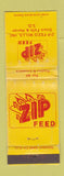 Matchbook Cover - Zip Feed Mills Sioux Falls Huron SD WORN
