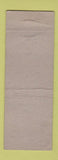 Matchbook Cover - Adams Saw Filing Shop Denver Colorado WEAR