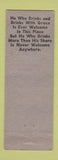 Matchbook Cover - Kruger's Recreation Parlor Wolsey SD WEAR