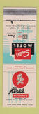 Matchbook Cover - Kirk's Restaurants Sioux Falls SD WEAR