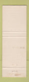 Matchbook Cover - Siseta Motel Dupree SD