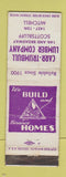 Matchbook Cover - Carr Trumbull Lumber Scottsbluff Mitchell NE WORN