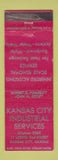 Matchbook Cover - Kansas City Industrial Service Kansas City KS WEAR
