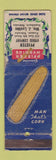 Matchbook Cover - Pfister Hybrid Corn Staplehurst NE Fremont WORN