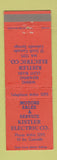 Matchbook Cover - Kistler Electric Motor Colorado Springs