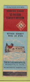 Matchbook Cover - Western Elaterite Roofing Denver Colorado