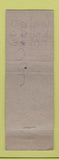 Matchbook Cover - Western Elaterite Roofing Denver Colorado