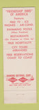 Matchbook Cover - Zoart Motel Murdo SD WEAR